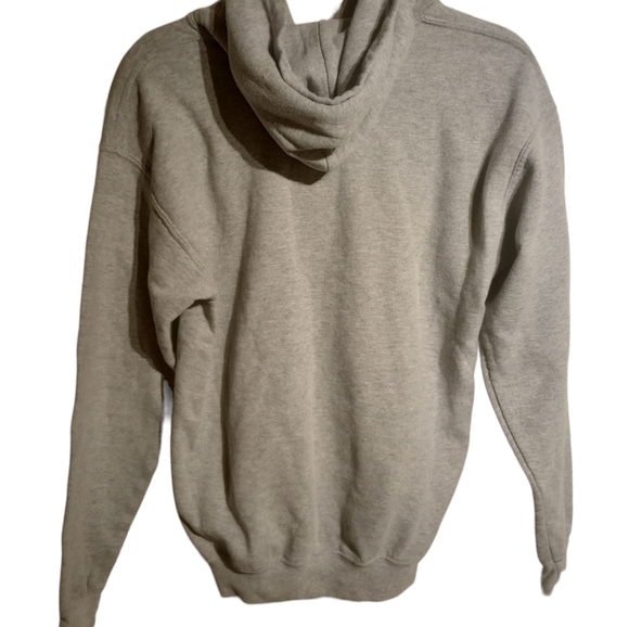 Gildan Heavy blend. Sports authority gray Hoodie. XL. Vintage - Picture 2 of 3